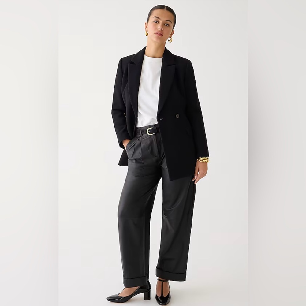 J. Crew Evening blazer-jacket in Italian double-cloth wool blend - Picture 3 of 4